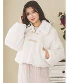 【ルディックパーク/LUDIC PARK】のファーショート丈ダッフルジャケット 人気、トレンドファッション・服の通販 founy(ファニー) ファッション Fashion レディースファッション Fashion for Women アウター Coat / Outerwear Collection レディースジャケット・軽アウター Jackets ショート Short, Short Length ポケット Pocket, Pocket Detail thumbnail オフホワイト|ID: prp329100004741982 ipo3291000000034264880