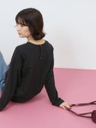 【サマンサモスモス/Samansa Mos2】のリネンタッチドルマンスリーブプルオーバー ブラック|ID: prp329100004741987 ipo3291000000034264919