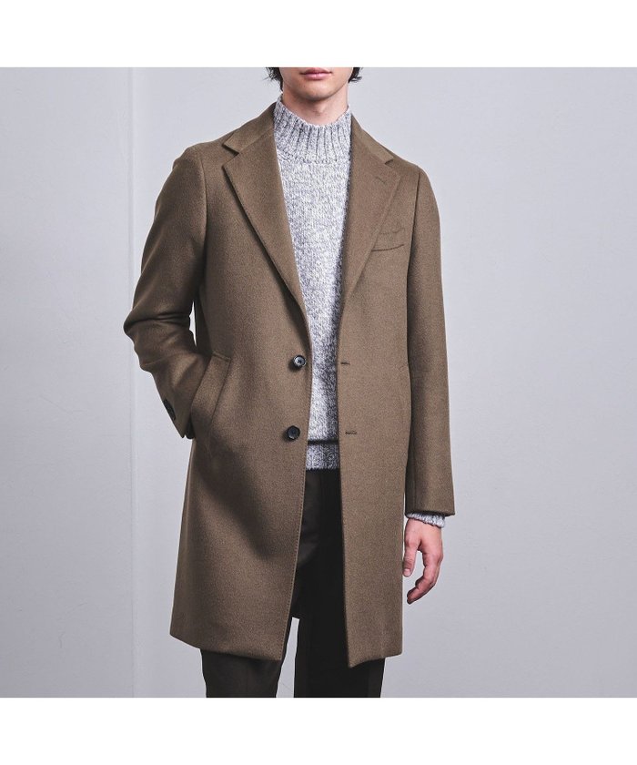 【ユナイテッドアローズ/UNITED ARROWS / MEN】のビーバー チェスターコート インテリア・キッズ・メンズ・レディースファッション・服の通販 founy(ファニー) https://founy.com/ ファッション Fashion メンズファッション Fashion for Men エレガント 上品 Elegant シェイプ Shape, Slim Fit ショルダー Shoulder, Shoulder Strap ショート Short, Short Length ジャケット Jacket, Outerwear スーツ Suit, Formalwear チェスターコート Chester Coat, Long Coat トレンド Trend, Trending Now バランス Balance, Style Balance リラックス Relax, Relaxed Fit アウトレット Outlet / Clearance ビジネス 仕事 通勤 Business / Work / Commuting |ID: prp329100004741995 ipo3291000000034352593