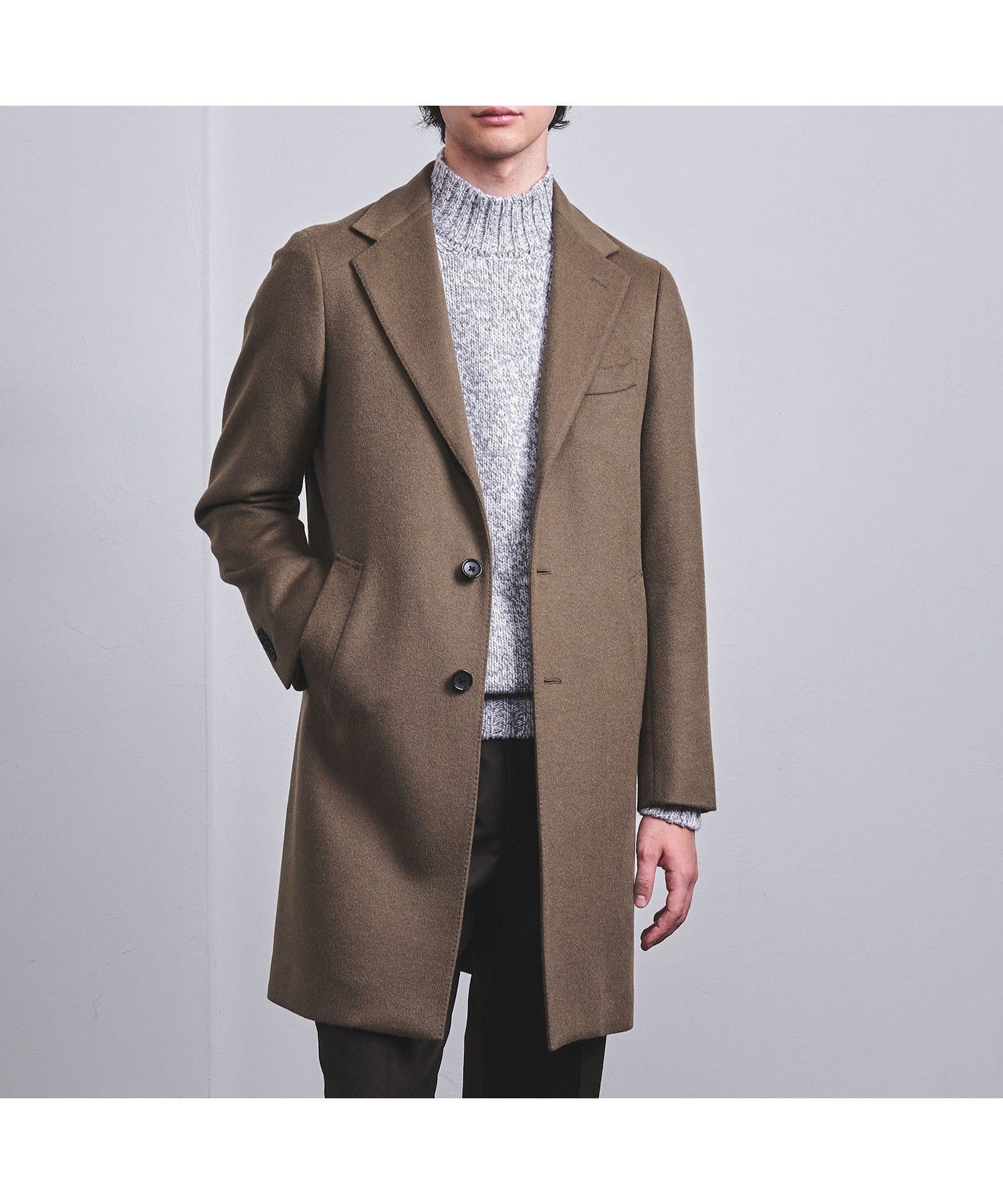 【ユナイテッドアローズ/UNITED ARROWS / MEN】のビーバー チェスターコート インテリア・キッズ・メンズ・レディースファッション・服の通販 founy(ファニー)  ファッション Fashion メンズファッション Fashion for Men エレガント 上品 Elegant シェイプ Shape, Slim Fit ショルダー Shoulder, Shoulder Strap ショート Short, Short Length ジャケット Jacket, Outerwear スーツ Suit, Formalwear チェスターコート Chester Coat, Long Coat トレンド Trend, Trending Now バランス Balance, Style Balance リラックス Relax, Relaxed Fit アウトレット Outlet / Clearance ビジネス 仕事 通勤 Business / Work / Commuting MD.BROWN|ID: prp329100004741995 ipo3291000000034352595