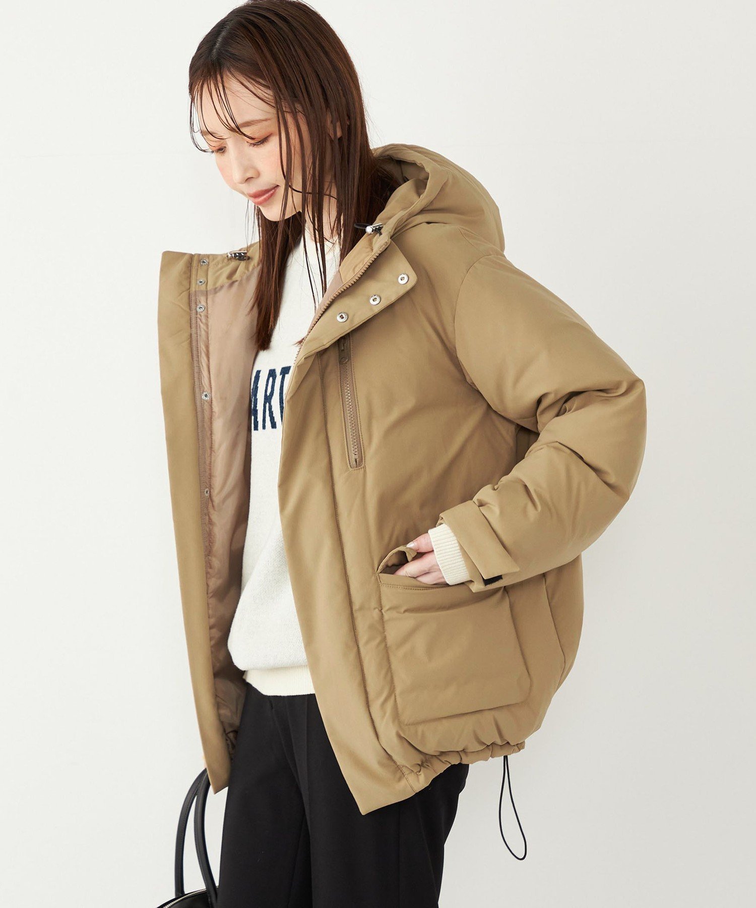 【シップス フォー ウィメン/SHIPS】のSHIPS Colors フード ダウン ジャケット インテリア・キッズ・メンズ・レディースファッション・服の通販 founy(ファニー) ファッション Fashion レディースファッション Fashion for Women アウター Coat / Outerwear Collection レディースジャケット・軽アウター Jackets オレンジ Orange ジップ Zip, Zipper ジャケット Jacket, Outerwear ダウン Down, Puffer ドローコード Drawcord, Drawstring Cord バランス Balance, Style Balance フェザー Feather, Feather Detail フロント Front, Front Design ポケット Pocket, Pocket Detail メンズ Men's, Menswear ワイド Wide, Wide Fit アウトレット Outlet / Clearance おすすめ Recommended / Our Picks ビジネス 仕事 通勤 Business / Work / Commuting 2025年 2025 2025-2026秋冬・A/W Autumn/Winter 2025–26 AW25–26 キャメル|ID: prp329100004742037 ipo3291000000034785539