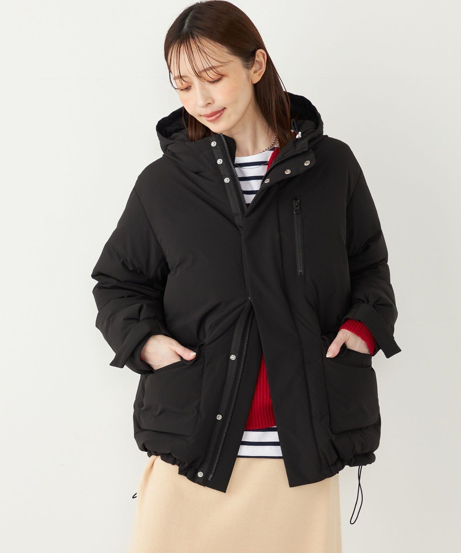 【シップス フォー ウィメン/SHIPS】のSHIPS Colors フード ダウン ジャケット インテリア・キッズ・メンズ・レディースファッション・服の通販 founy(ファニー) ファッション Fashion レディースファッション Fashion for Women アウター Coat / Outerwear Collection レディースジャケット・軽アウター Jackets オレンジ Orange ジップ Zip, Zipper ジャケット Jacket, Outerwear ダウン Down, Puffer ドローコード Drawcord, Drawstring Cord バランス Balance, Style Balance フェザー Feather, Feather Detail フロント Front, Front Design ポケット Pocket, Pocket Detail メンズ Men's, Menswear ワイド Wide, Wide Fit アウトレット Outlet / Clearance おすすめ Recommended / Our Picks ビジネス 仕事 通勤 Business / Work / Commuting 2025年 2025 2025-2026秋冬・A/W Autumn/Winter 2025–26 AW25–26 ブラック|ID: prp329100004742037 ipo3291000000034785540