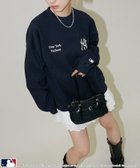 【フリークスストア/FREAK'S STORE】の別注 MLB SWEAT TOPS /裏起毛刺繍ロゴスウェット 25AW ネイビー|ID: prp329100004742045 ipo3291000000034265386