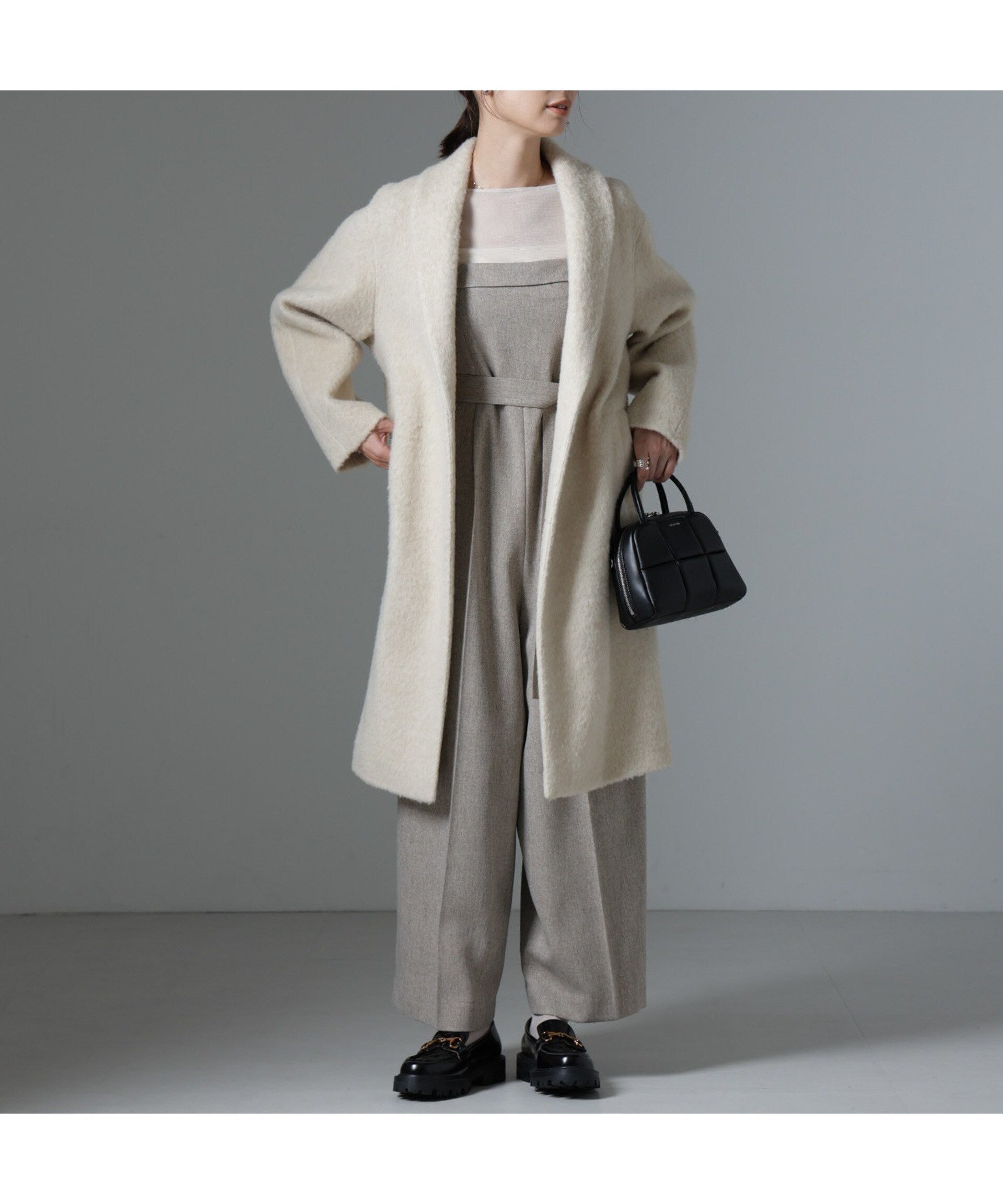 【ナノ ユニバース/nano universe】のLA TORREシャギーコート インテリア・キッズ・メンズ・レディースファッション・服の通販 founy(ファニー) 　ファッション　Fashion　レディースファッション　Fashion for Women　アウター　Coat / Outerwear Collection　コート・ロングコート・ピーコート　Long Coats, Peacoats & More　イタリア　Italy　インナー　Innerwear　カットソー　Cut and Sewn Top　ショール　Shawl, Wrap　シンプル　Simple, Minimal　スラックス　Slacks, Dress Pants　スリーブ　Sleeve, Long Sleeve / Short Sleeve　フォルム　Silhouette, Form　ポケット　Pocket, Pocket Detail　冬　Winter / This Winter　おすすめ　Recommended / Our Picks　2024年　2024　2024-2025秋冬・A/W　Autumn/Winter 2024–25 AW24–25　アイボリー7|ID: prp329100004742088 ipo3291000000034265908