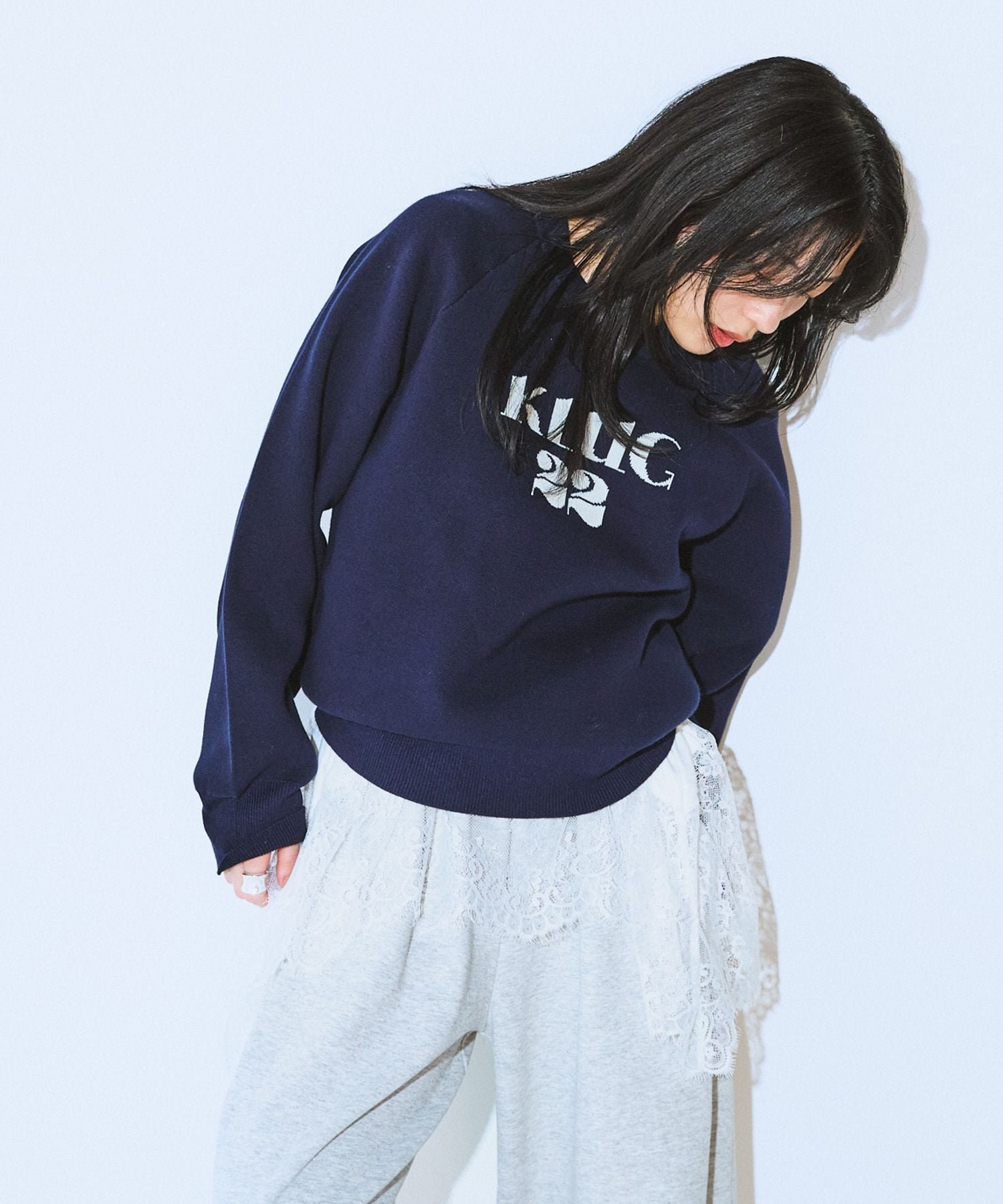 【ジーナシス/JEANASiS】のレースドッキングロンTEE 人気、トレンドファッション・服の通販 founy(ファニー) 　ファッション　Fashion　レディースファッション　Fashion for Women　トップス・カットソー　Cut & Sew Tops　ロングTシャツ・Tシャツ　Longline T-Shirts & Tees　イレヘム　Irregular Hemline　カーディガン　Cardigan, Knitwear　シンプル　Simple, Minimal　ジャケット　Jacket, Outerwear　スウェット / スエット　Sweatshirt, Sweatwear　ストレート　Straight, Straight Cut　ドッキング　Docking, Mixed Material　レース　Lace, Lace Fabric　A/W・秋冬　Autumn/Winter　長袖　Long Sleeve, Full Sleeve　 other-1|ID: prp329100004742147 ipo3291000000034889121