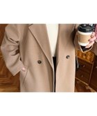 【モーメントプラス/moment+ / MEN】のニットメルトンサイドスリットロングチェスターコート ベージュ|ID: prp329100004742149 ipo3291000000034591080