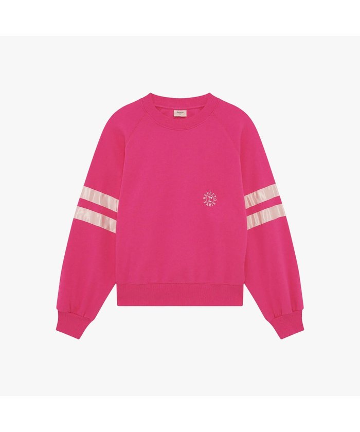 【レペット/repetto】のSatin sweatshirt インテリア・キッズ・メンズ・レディースファッション・服の通販 founy(ファニー) https://founy.com/ ファッション Fashion レディースファッション Fashion for Women トップス・カットソー Cut & Sew Tops シャツ・ブラウス・オフィスカジュアル Elegant Blouses & Button-Ups レディースパーカー・カジュアルフーディー Casual Hoodies & Sweatshirts ロングTシャツ・Tシャツ Longline T-Shirts & Tees スウェット・クルーネックトップス Sweatshirts & Crewnecks / Relaxed Fit Sweat Tops サテン Satin, Glossy Fabric |ID: prp329100004742153 ipo3291000000034266519