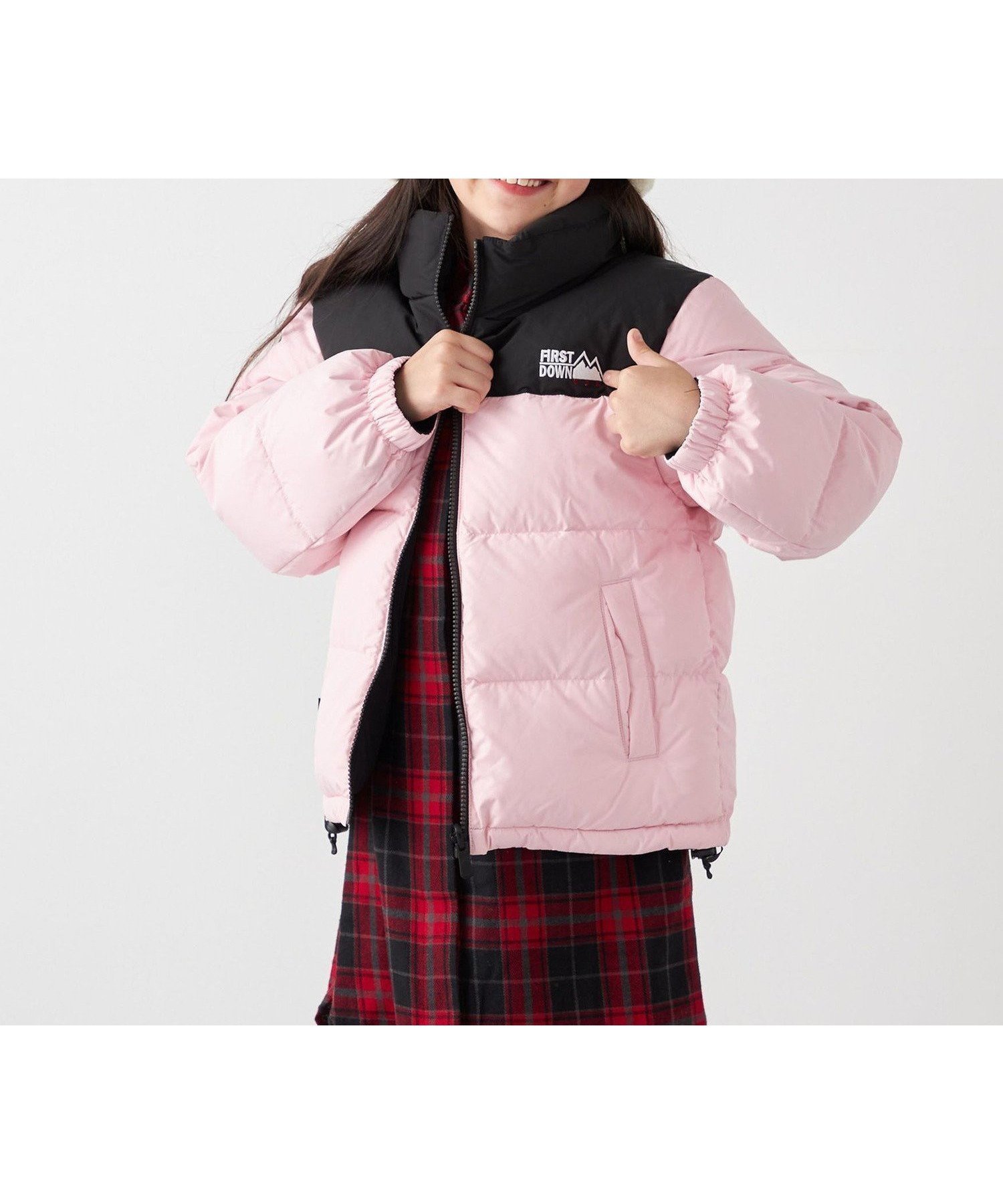 【シップス/SHIPS / KIDS】のFIRST DOWN 洗濯機可能 リバーシブル バブル ダウン ジャケット インテリア・キッズ・メンズ・レディースファッション・服の通販 founy(ファニー) ファッション Fashion キッズファッション Fashion for Kids アウター Coat Outerwear /Kids アウトドア Outdoor Clothing キルト Quilt, Quilted Fabric 切替 Switching, Contrast Panel 軽量 Lightweight, Ultra Light シンプル Simple, Minimal ジャケット Jacket, Outerwear スピンドル Spindle, Drawcord タフタ Taffeta, Structured Fabric ダウン Down, Puffer フォルム Silhouette, Form フロント Front, Front Design リバーシブル Reversible, Two-Sided A/W・秋冬 Autumn/Winter ピンク|ID: prp329100004742165 ipo3291000000034715534