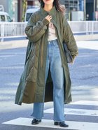 【チャオパニックティピー/CIAOPANIC TYPY】の【etsinta/エシンタ】切替マキシミリタリーコート 人気、トレンドファッション・服の通販 founy(ファニー) ファッション Fashion レディースファッション Fashion for Women アウター Coat / Outerwear Collection コート・ロングコート・ピーコート Long Coats, Peacoats & More キルティング Quilted, Quilting キルト Quilt, Quilted Fabric 切替 Switching, Contrast Panel 軽量 Lightweight, Ultra Light シンプル Simple, Minimal スウェット / スエット Sweatshirt, Sweatwear タートルネック Turtleneck, High Neck デニム Denim, Jeans Material 定番 Standard, Basic Item 防寒 Cold Protection, Winter-Ready マフラー Scarf, Muffler リラックス Relax, Relaxed Fit ロング Long, Long-Length ワイド Wide, Wide Fit A/W・秋冬 Autumn/Winter おすすめ Recommended / Our Picks thumbnail カーキ|ID: prp329100004742206 ipo3291000000034893623