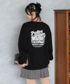 【グローバルワーク/GLOBAL WORK / KIDS】のUSAガーリーグラフィックスウェット/AND YUA ANY/581117 ブラック09|ID: prp329100004742227 ipo3291000000034637256