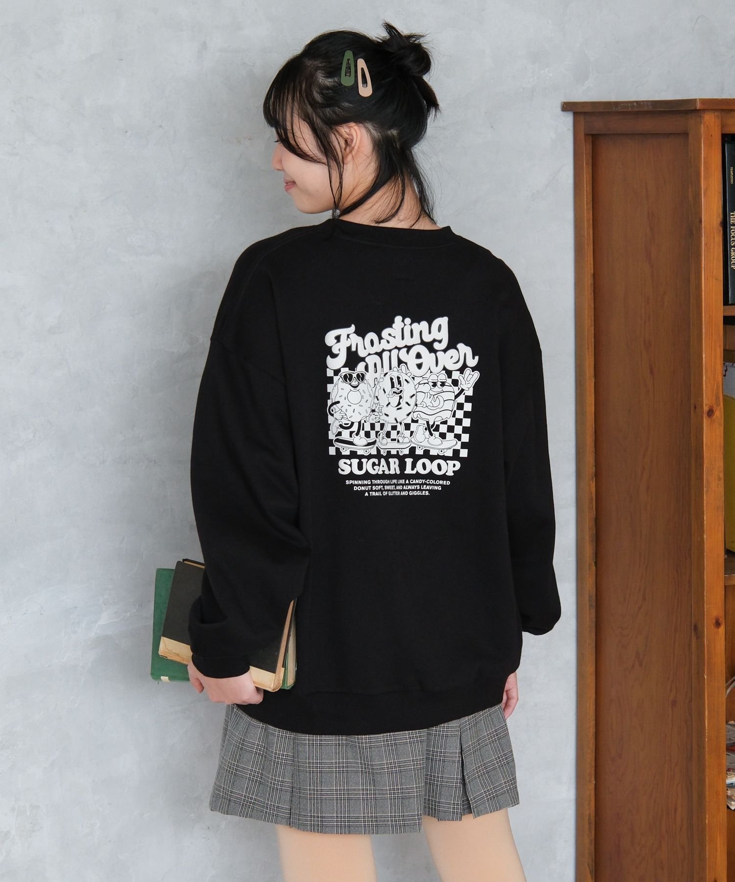 【グローバルワーク/GLOBAL WORK / KIDS】のUSAガーリーグラフィックスウェット/AND YUA ANY/581117 インテリア・キッズ・メンズ・レディースファッション・服の通販 founy(ファニー) ファッション Fashion キッズファッション Fashion for Kids おすすめ Recommended / Our Picks ガーリー Girly, Feminine Style グラフィック Graphic, Graphic Design ショート Short, Short Length トレンド Trend, Trending Now フレア Flare, Flared ボトム Bottoms, Lower Wear マキシ Maxi, Full Length 定番 Standard, Basic Item A/W・秋冬 Autumn/Winter ブラック09|ID: prp329100004742227 ipo3291000000035166692