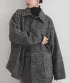 【リアン/Lian】のヘリンボーンパイピングカバーオールジャケット ブラック|ID: prp329100004742280 ipo3291000000034488278