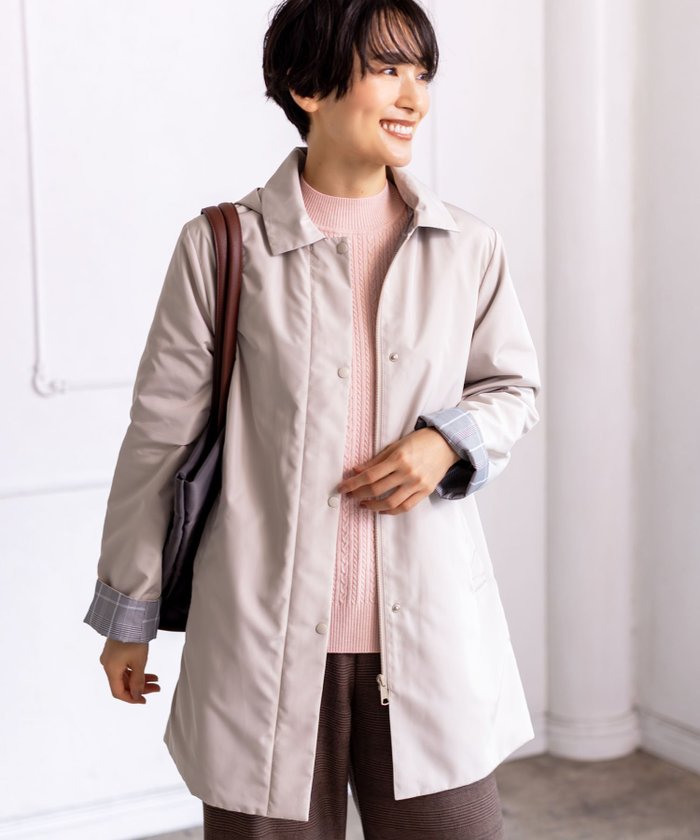 【デコイ/DECOY Since1981】のスーパーウォームコート【発熱中綿】【軽量】 インテリア・キッズ・メンズ・レディースファッション・服の通販 founy(ファニー) https://founy.com/ ファッション Fashion レディースファッション Fashion for Women アウター Coat / Outerwear Collection コート・ロングコート・ピーコート Long Coats, Peacoats & More ウォーム Warm Fabric シンプル Simple, Minimal ドット Polka Dot, Dot Pattern ポケット Pocket, Pocket Detail エレガント 上品 Elegant 人気 Popular, Best Seller 今季 This Season, Current Season 軽量 Lightweight, Ultra Light ビジネス 仕事 通勤 Business / Work / Commuting |ID: prp329100004742287 ipo3291000000034499993