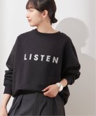 【ジャーナルスタンダード レサージュ/journal standard L'essage】の【別注】POET MEETS DUBWISE LISTENスウェット 人気、トレンドファッション・服の通販 founy(ファニー) ファッション Fashion レディースファッション Fashion for Women トップス・カットソー Cut & Sew Tops レディースパーカー・カジュアルフーディー Casual Hoodies & Sweatshirts スウェット・クルーネックトップス Sweatshirts & Crewnecks / Relaxed Fit Sweat Tops 2025年 2025 2025-2026秋冬・A/W Autumn/Winter 2025–26 AW25–26 スウェット / スエット Sweatshirt, Sweatwear ベーシック Basic, Essential 人気 Popular, Best Seller 別注 Limited Edition, Custom Order thumbnail ブラック|ID: prp329100004742568 ipo3291000000034270926