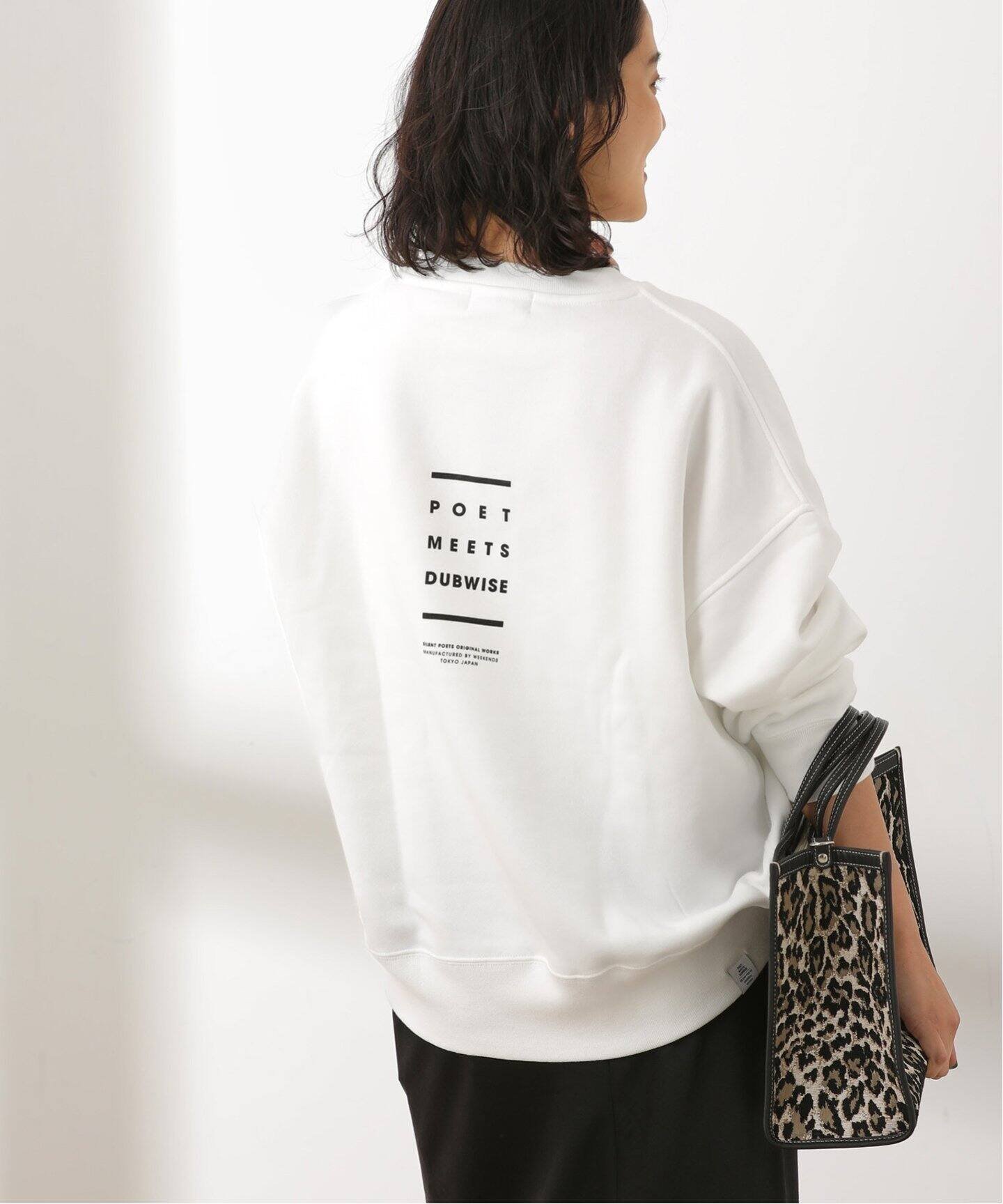 【ジャーナルスタンダード レサージュ/journal standard L'essage】の【別注】POET MEETS DUBWISE LISTENスウェット インテリア・キッズ・メンズ・レディースファッション・服の通販 founy(ファニー) 　ファッション　Fashion　レディースファッション　Fashion for Women　トップス・カットソー　Cut & Sew Tops　レディースパーカー・カジュアルフーディー　Casual Hoodies & Sweatshirts　スウェット・クルーネックトップス　Sweatshirts & Crewnecks / Relaxed Fit Sweat Tops　2025年　2025　2025-2026秋冬・A/W　Autumn/Winter 2025–26 AW25–26　スウェット / スエット　Sweatshirt, Sweatwear　ベーシック　Basic, Essential　人気　Popular, Best Seller　別注　Limited Edition, Custom Order　ホワイト|ID: prp329100004742568 ipo3291000000034270929