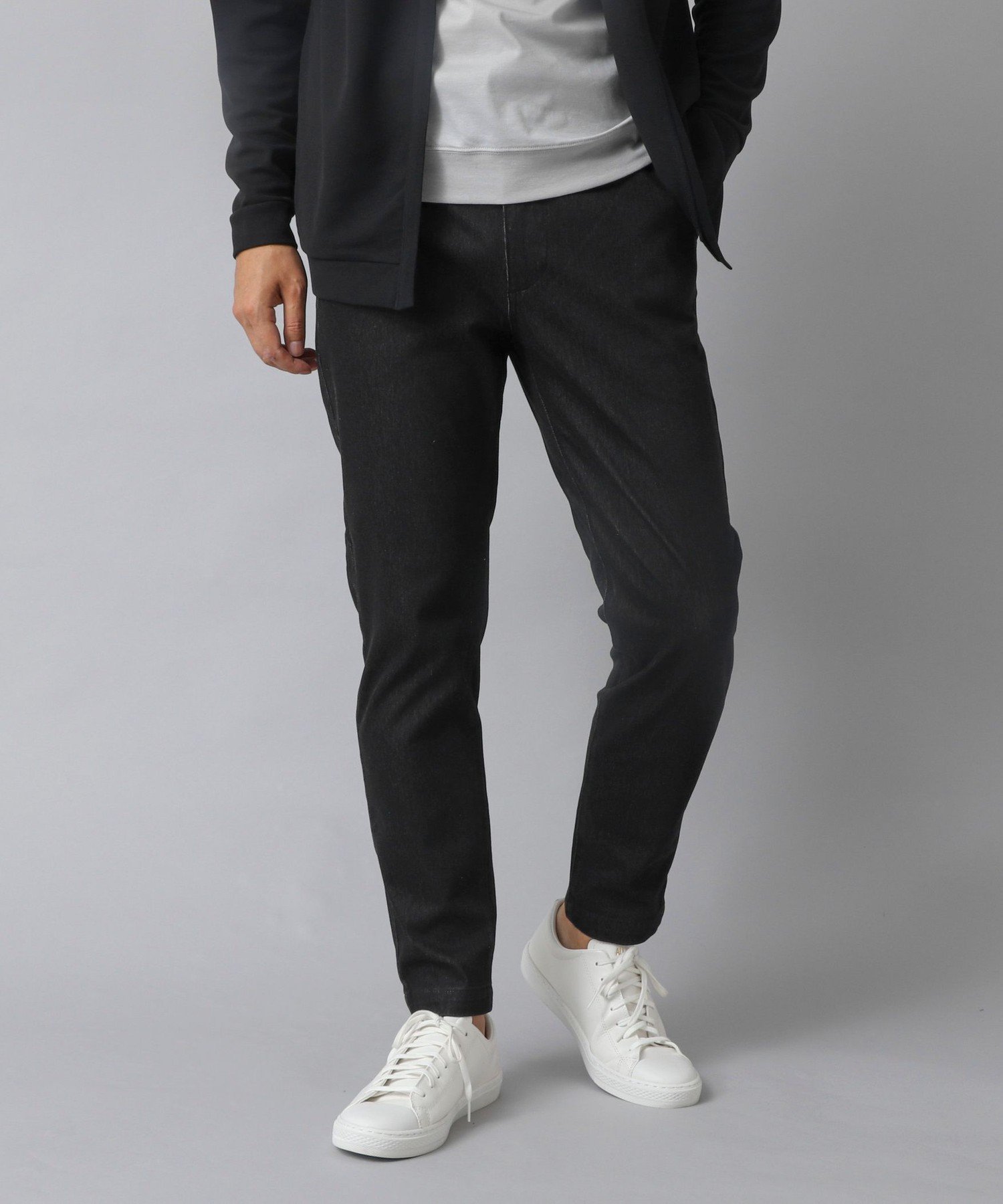 【その他のブランド/Other】の【ACTIVE SECT】《限定展開》ワンダーシェイプ イージーパンツ 25AW インテリア・キッズ・メンズ・レディースファッション・服の通販 founy(ファニー) 　ファッション　Fashion　メンズファッション　Fashion for Men　ボトムス　Bottoms　カットソー　Cut and Sewn Top　ストレッチ　Stretch, Stretchy Fabric　スマート　Smart, Elegant　スリム　Slim, Slim Fit　ツイル　Twist, Twisted Detail　バランス　Balance, Style Balance　フィット　Fit, Slim Fit　エレガント 上品　Elegant　2025年　2025　2025-2026秋冬・A/W　Autumn/Winter 2025–26 AW25–26　チャコールグレー|ID: prp329100004742575 ipo3291000000034271005