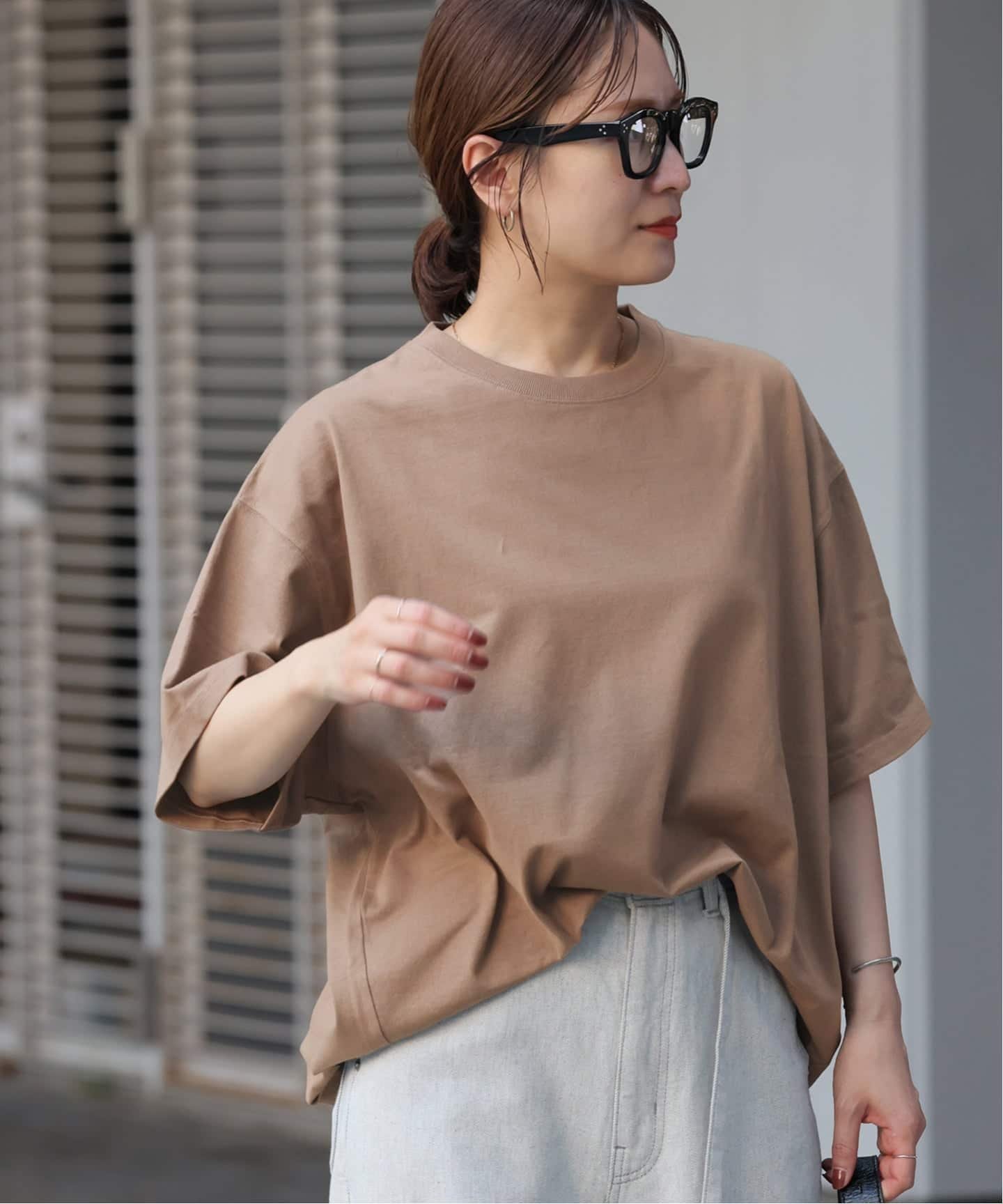 【ジャーナルスタンダード/JOURNAL STANDARD】の《追加》タックスウェットTシャツ インテリア・キッズ・メンズ・レディースファッション・服の通販 founy(ファニー) 　ファッション　Fashion　レディースファッション　Fashion for Women　トップス・カットソー　Cut & Sew Tops　シャツ・ブラウス・オフィスカジュアル　Elegant Blouses & Button-Ups　レディースパーカー・カジュアルフーディー　Casual Hoodies & Sweatshirts　ロングTシャツ・Tシャツ　Longline T-Shirts & Tees　スウェット・クルーネックトップス　Sweatshirts & Crewnecks / Relaxed Fit Sweat Tops　2025年　2025　2025春夏・S/S　Spring/Summer 2025 SS25　スリーブ　Sleeve, Long Sleeve / Short Sleeve　バランス　Balance, Style Balance　ブラウン B|ID: prp329100004742600 ipo3291000000034271311