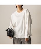 【メイソングレイ/MAYSON GREY】のポンチローマラウンドヘム裾ドッキングプルオーバー≪洗濯機で洗える≫ ホワイト|ID: prp329100004742613 ipo3291000000034271443