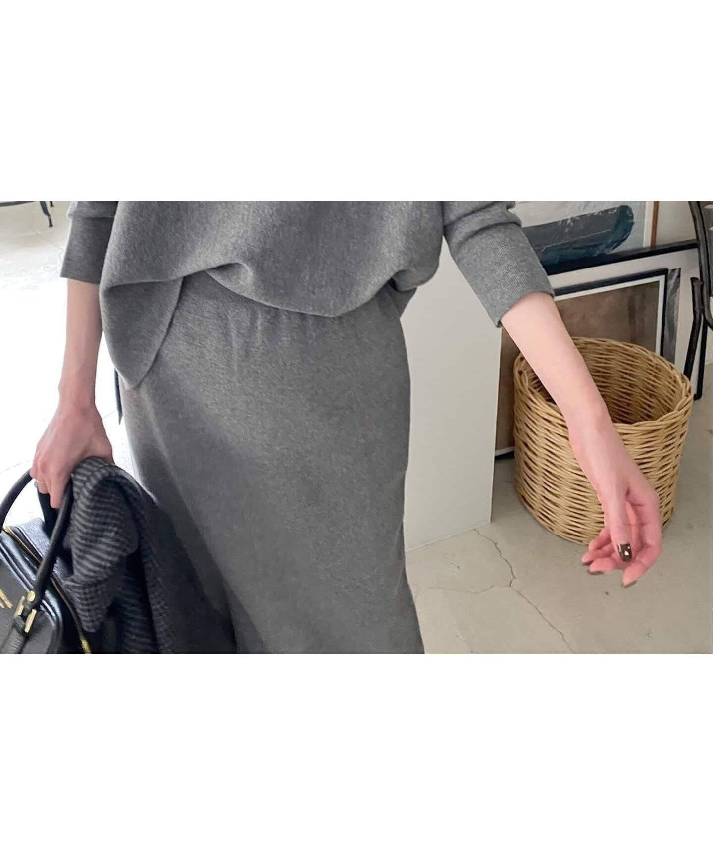 【スローブ イエナ/SLOBE IENA】の《セットアップ対応可/WEB限定/追加 》コットンダブルフェイスプルオーバー インテリア・キッズ・メンズ・レディースファッション・服の通販 founy(ファニー) ファッション Fashion レディースファッション Fashion for Women トップス・カットソー Cut & Sew Tops カジュアルプルオーバー・ニットトップス Pullovers & Knit Tops / Casual Pullovers カットソー Cut and Sewn Top カーディガン Cardigan, Knitwear スウェット / スエット Sweatshirt, Sweatwear セットアップ Set-Up, Coordinated Outfit ダブル Double, Double-Breasted フェイス Face, Facial Design おすすめ Recommended / Our Picks 2025年 2025 2025-2026秋冬・A/W Autumn/Winter 2025–26 AW25–26 グレーA|ID: prp329100004742639 ipo3291000000034350049