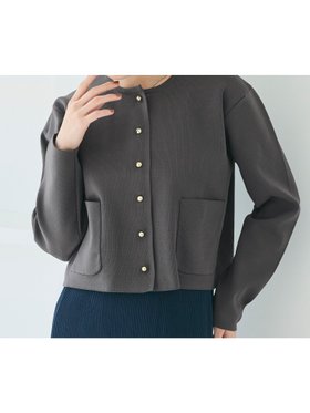 【コカ/COCA】のゴールドボタンクルーネックニットカーディガン 人気、トレンドファッション・服の通販 founy(ファニー) ファッション Fashion レディースファッション Fashion for Women トップス・カットソー Cut & Sew Tops ニット Knit Tops & Sweaters カーディガン・羽織り Layered Style Cardigans カーディガン Cardigan, Knitwear クラシカル Classical, Vintage-Inspired シューズ Shoes, Footwear シンプル Simple, Minimal ジャケット Jacket, Outerwear ストレッチ Stretch, Stretchy Fabric デニム Denim, Jeans Material 長袖 Long Sleeve, Full Sleeve フラット Flat, Flat Shoes ポケット Pocket, Pocket Detail 無地 Plain, Solid Color リブニット Rib Knit, Ribbed Knit エレガント 上品 Elegant 2025年 2025 2025-2026秋冬・A/W Autumn/Winter 2025–26 AW25–26 |ID:prp329100004742640
