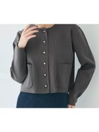 【コカ/COCA】のゴールドボタンクルーネックニットカーディガン 人気、トレンドファッション・服の通販 founy(ファニー) ファッション Fashion レディースファッション Fashion for Women トップス・カットソー Cut & Sew Tops ニット Knit Tops & Sweaters カーディガン・羽織り Layered Style Cardigans カーディガン Cardigan, Knitwear クラシカル Classical, Vintage-Inspired シューズ Shoes, Footwear シンプル Simple, Minimal ジャケット Jacket, Outerwear ストレッチ Stretch, Stretchy Fabric デニム Denim, Jeans Material 長袖 Long Sleeve, Full Sleeve フラット Flat, Flat Shoes ポケット Pocket, Pocket Detail 無地 Plain, Solid Color リブニット Rib Knit, Ribbed Knit エレガント 上品 Elegant 2025年 2025 2025-2026秋冬・A/W Autumn/Winter 2025–26 AW25–26 thumbnail Charcoal|ID: prp329100004742640 ipo3291000000034271730