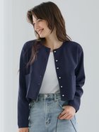 【コカ/COCA】のゴールドボタンクルーネックニットカーディガン 人気、トレンドファッション・服の通販 founy(ファニー) ファッション Fashion レディースファッション Fashion for Women トップス・カットソー Cut & Sew Tops ニット Knit Tops & Sweaters カーディガン・羽織り Layered Style Cardigans カーディガン Cardigan, Knitwear クラシカル Classical, Vintage-Inspired シューズ Shoes, Footwear シンプル Simple, Minimal ジャケット Jacket, Outerwear ストレッチ Stretch, Stretchy Fabric デニム Denim, Jeans Material 長袖 Long Sleeve, Full Sleeve フラット Flat, Flat Shoes ポケット Pocket, Pocket Detail 無地 Plain, Solid Color リブニット Rib Knit, Ribbed Knit エレガント 上品 Elegant 2025年 2025 2025-2026秋冬・A/W Autumn/Winter 2025–26 AW25–26 thumbnail Navy|ID: prp329100004742640 ipo3291000000034271732