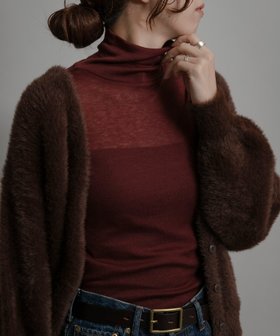 【サニーレーベル/Sonny Label / URBAN RESEARCH】のライトシアーハイネックプルオーバー 人気、トレンドファッション・服の通販 founy(ファニー) ファッション Fashion レディースファッション Fashion for Women トップス・カットソー Cut & Sew Tops カジュアルプルオーバー・ニットトップス Pullovers & Knit Tops / Casual Pullovers 2024年 2024 2024-2025秋冬・A/W Autumn/Winter 2024–25 AW24–25 冬 Winter / This Winter おすすめ Recommended / Our Picks なめらか Smooth, Silky Texture インナー Innerwear コンパクト Compact, Small Size スウェット / スエット Sweatshirt, Sweatwear トレンド Trend, Trending Now A/W・秋冬 Autumn/Winter |ID:prp329100004742660