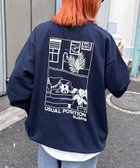 【チャオパニックティピー/CIAOPANIC TYPY】の【ユニセックス】DOGS刺繍ロゴプリントスウェット 人気、トレンドファッション・服の通販 founy(ファニー) ファッション Fashion レディースファッション Fashion for Women トップス・カットソー Cut & Sew Tops レディースパーカー・カジュアルフーディー Casual Hoodies & Sweatshirts スウェット・クルーネックトップス Sweatshirts & Crewnecks / Relaxed Fit Sweat Tops イラスト Illustration サングラス Sunglasses, Shades シンプル Simple, Minimal スウェット / スエット Sweatshirt, Sweatwear スラックス Slacks, Dress Pants デニム Denim, Jeans Material 人気 Popular, Best Seller プリント Print, Printed Pattern ベーシック Basic, Essential ルーズ Loose, Oversized ロング Long, Long-Length 冬 Winter / This Winter おすすめ Recommended / Our Picks 犬 Dog thumbnail ネイビー|ID: prp329100004742669 ipo3291000000034479120