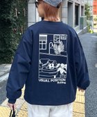 【チャオパニックティピー/CIAOPANIC TYPY】の【ユニセックス】DOGS刺繍ロゴプリントスウェット 人気、トレンドファッション・服の通販 founy(ファニー) ファッション Fashion レディースファッション Fashion for Women トップス・カットソー Cut & Sew Tops レディースパーカー・カジュアルフーディー Casual Hoodies & Sweatshirts スウェット・クルーネックトップス Sweatshirts & Crewnecks / Relaxed Fit Sweat Tops イラスト Illustration サングラス Sunglasses, Shades シンプル Simple, Minimal スウェット / スエット Sweatshirt, Sweatwear スラックス Slacks, Dress Pants デニム Denim, Jeans Material 人気 Popular, Best Seller プリント Print, Printed Pattern ベーシック Basic, Essential ルーズ Loose, Oversized ロング Long, Long-Length 冬 Winter / This Winter おすすめ Recommended / Our Picks 犬 Dog thumbnail ネイビー|ID: prp329100004742669 ipo3291000000034924475