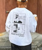 【チャオパニックティピー/CIAOPANIC TYPY】の【ユニセックス】DOGS刺繍ロゴプリントスウェット 人気、トレンドファッション・服の通販 founy(ファニー) ファッション Fashion レディースファッション Fashion for Women トップス・カットソー Cut & Sew Tops レディースパーカー・カジュアルフーディー Casual Hoodies & Sweatshirts スウェット・クルーネックトップス Sweatshirts & Crewnecks / Relaxed Fit Sweat Tops イラスト Illustration サングラス Sunglasses, Shades シンプル Simple, Minimal スウェット / スエット Sweatshirt, Sweatwear スラックス Slacks, Dress Pants デニム Denim, Jeans Material 人気 Popular, Best Seller プリント Print, Printed Pattern ベーシック Basic, Essential ルーズ Loose, Oversized ロング Long, Long-Length 冬 Winter / This Winter おすすめ Recommended / Our Picks 犬 Dog thumbnail ライトグレー|ID: prp329100004742669 ipo3291000000034924477