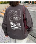 【チャオパニックティピー/CIAOPANIC TYPY】の【ユニセックス】DOGS刺繍ロゴプリントスウェット 人気、トレンドファッション・服の通販 founy(ファニー) ファッション Fashion レディースファッション Fashion for Women トップス・カットソー Cut & Sew Tops レディースパーカー・カジュアルフーディー Casual Hoodies & Sweatshirts スウェット・クルーネックトップス Sweatshirts & Crewnecks / Relaxed Fit Sweat Tops イラスト Illustration サングラス Sunglasses, Shades シンプル Simple, Minimal スウェット / スエット Sweatshirt, Sweatwear スラックス Slacks, Dress Pants デニム Denim, Jeans Material 人気 Popular, Best Seller プリント Print, Printed Pattern ベーシック Basic, Essential ルーズ Loose, Oversized ロング Long, Long-Length 冬 Winter / This Winter おすすめ Recommended / Our Picks 犬 Dog thumbnail チャコールグレー|ID: prp329100004742669 ipo3291000000034924480