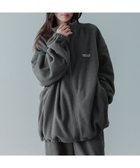 【ローリーズファーム/LOWRYS FARM】のFLEECE ZIP ブルゾン 人気、トレンドファッション・服の通販 founy(ファニー) ファッション Fashion レディースファッション Fashion for Women アウター Coat / Outerwear Collection ブルゾンジャケット・スポーティアウター Blouson Jackets ブルゾン Blouson, Bomber Jacket メッシュ Mesh, Net Fabric ルーズ Loose, Oversized A/W・秋冬 Autumn/Winter thumbnail チャコールグレー18|ID: prp329100004742673 ipo3291000000034272076