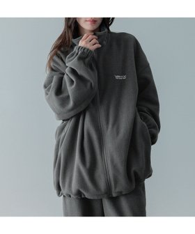 【ローリーズファーム/LOWRYS FARM】のFLEECE ZIP ブルゾン 人気、トレンドファッション・服の通販 founy(ファニー) ファッション Fashion レディースファッション Fashion for Women アウター Coat / Outerwear Collection ブルゾンジャケット・スポーティアウター Blouson Jackets ブルゾン Blouson, Bomber Jacket メッシュ Mesh, Net Fabric ルーズ Loose, Oversized A/W・秋冬 Autumn/Winter |ID:prp329100004742673