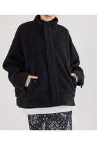 【ロデオクラウンズワイドボウル/RODEO CROWNS WIDE BOWL】のスライバービックブルゾン 人気、トレンドファッション・服の通販 founy(ファニー) ファッション Fashion レディースファッション Fashion for Women アウター Coat / Outerwear Collection ブルゾンジャケット・スポーティアウター Blouson Jackets インナー Innerwear エアリー Airy Texture スタンド Stand Collar, Upright Stand パーカー Hoodie, Parka ブルゾン Blouson, Bomber Jacket thumbnail BLK|ID: prp329100004742679 ipo3291000000034272106