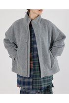 【ロデオクラウンズワイドボウル/RODEO CROWNS WIDE BOWL】のスライバービックブルゾン 人気、トレンドファッション・服の通販 founy(ファニー) ファッション Fashion レディースファッション Fashion for Women アウター Coat / Outerwear Collection ブルゾンジャケット・スポーティアウター Blouson Jackets インナー Innerwear エアリー Airy Texture スタンド Stand Collar, Upright Stand パーカー Hoodie, Parka ブルゾン Blouson, Bomber Jacket thumbnail GRY|ID: prp329100004742679 ipo3291000000034272108