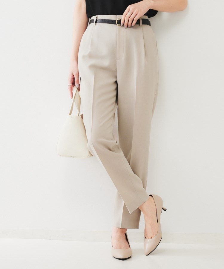【アンタイトル/UNTITLED】の【通勤スーツ】ライトウェイト テーパードパンツ インテリア・キッズ・メンズ・レディースファッション・服の通販 founy(ファニー) ファッション Fashion レディースファッション Fashion for Women パンツ Pants & Trousers スーツ Business Suits & Workwear スーツパンツ・ドレスパンツ Suit Pants / Office Trousers / Dress Pants ウォーター Water ストレッチ Stretch, Stretchy Fabric スマート Smart, Elegant スーツ Suit, Formalwear セットアップ Set-Up, Coordinated Outfit 定番 Standard, Basic Item ポケット Pocket, Pocket Detail ミックス Mix, Mixed Style リラックス Relax, Relaxed Fit ビジネス 仕事 通勤 Business / Work / Commuting ピンクベージュ|ID: prp329100004742694 ipo3291000000034577018