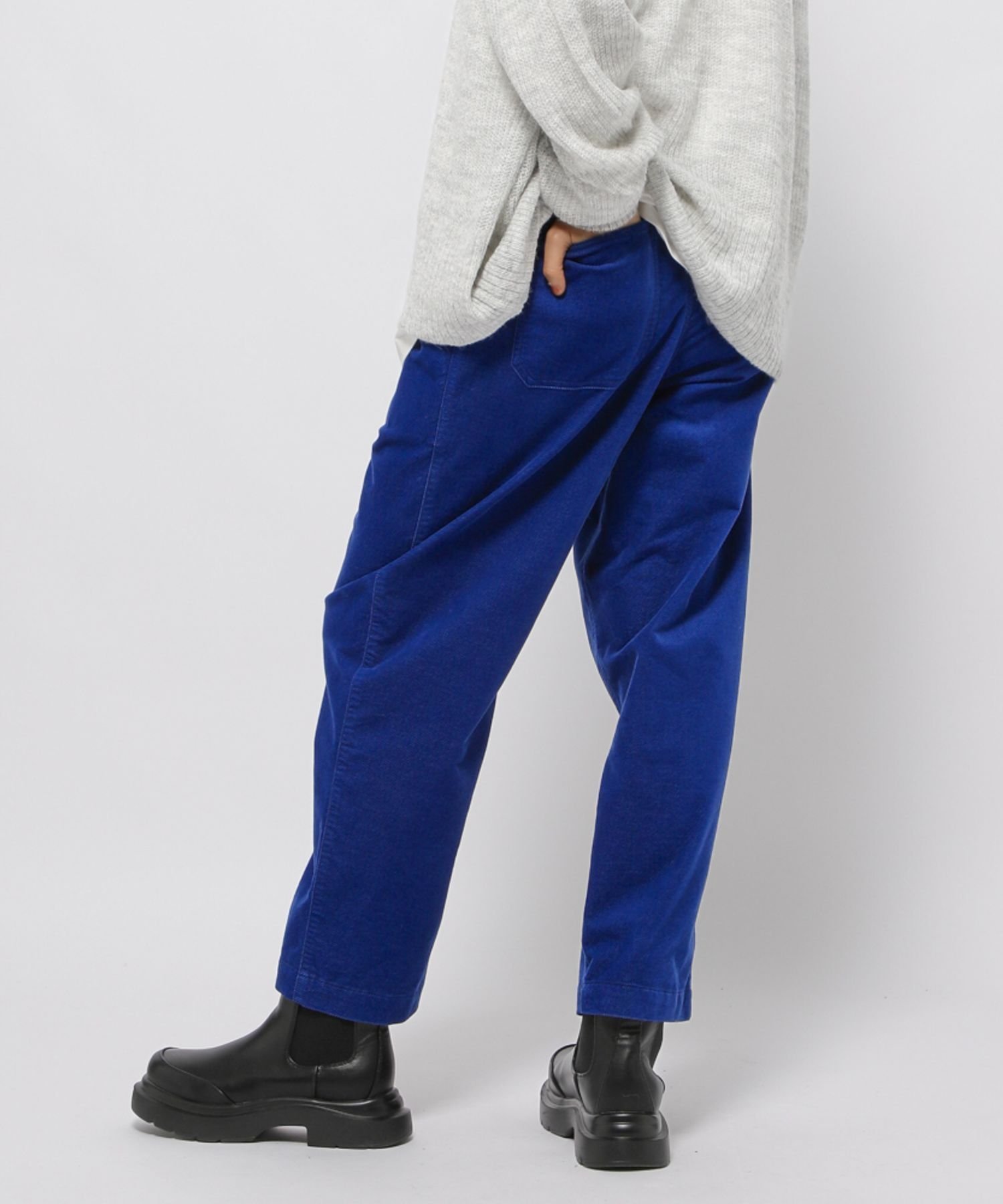 【ニコアンド/niko and】のストレッチカルゼテーパーパンツ インテリア・キッズ・メンズ・レディースファッション・服の通販 founy(ファニー) 　ファッション　Fashion　レディースファッション　Fashion for Women　パンツ　Pants & Trousers　おすすめ　Recommended / Our Picks　ストレッチ　Stretch, Stretchy Fabric　スマート　Smart, Elegant　ベーシック　Basic, Essential　定番　Standard, Basic Item　A/W・秋冬　Autumn/Winter　ブルー|ID: prp329100004742723 ipo3291000000034607515