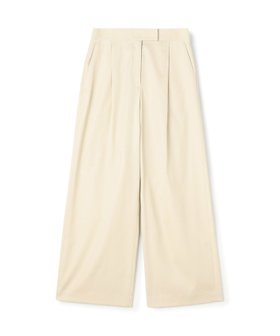 【トゥモローランド/TOMORROWLAND】のコットンギャバジン タックワイドパンツ 人気、トレンドファッション・服の通販 founy(ファニー) ファッション Fashion レディースファッション Fashion for Women パンツ Pants & Trousers エレガント 上品 Elegant カットソー Cut and Sewn Top サンダル Sandals, Summer Shoes セットアップ Set-Up, Coordinated Outfit フロント Front, Front Design ワイド Wide, Wide Fit |ID:prp329100004742727