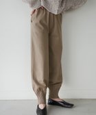 【セレクトモカ/SELECT MOCA】の【人気インフルエンサーコラボbySON】裾リブニットバルーンパンツ グレイッシュベージュ-230|ID: prp329100004742738 ipo3291000000034568525