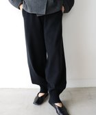 【セレクトモカ/SELECT MOCA】の【人気インフルエンサーコラボbySON】裾リブニットバルーンパンツ ブラック-990|ID: prp329100004742738 ipo3291000000034568527