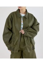 【ロデオクラウンズワイドボウル/RODEO CROWNS WIDE BOWL】の【UNISEX】ヴィンテージフェイクレザーブルゾン 人気、トレンドファッション・服の通販 founy(ファニー) ファッション Fashion レディースファッション Fashion for Women アウター Coat / Outerwear Collection ブルゾンジャケット・スポーティアウター Blouson Jackets ユニセックス Unisex, Genderless おすすめ Recommended / Our Picks インナー Innerwear ジャケット Jacket, Outerwear デニム Denim, Jeans Material マニッシュ Mannish, Boyish メンズ Men's, Menswear リアル Real, Realistic ワイド Wide, Wide Fit ヴィンテージ Vintage Style 秋 Autumn thumbnail D/GRN3|ID: prp329100004742746 ipo3291000000034272469