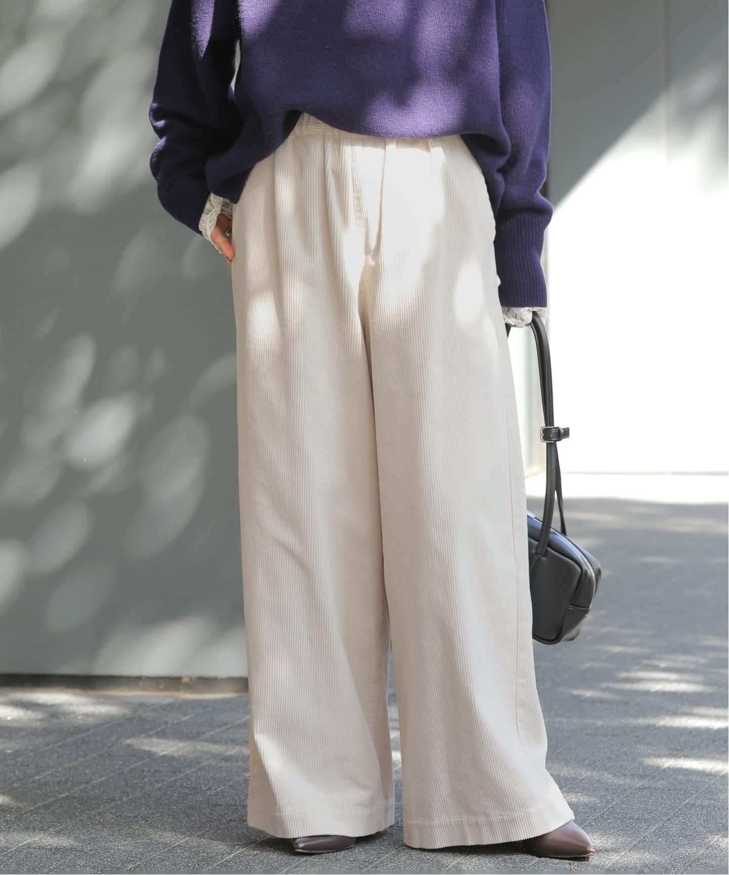 【ジャーナルスタンダード レリューム/JOURNAL STANDARD relume】の《追加》 25AW新作 コットンコーデュロイイージーワイド 人気、トレンドファッション・服の通販 founy(ファニー) 　ファッション　Fashion　レディースファッション　Fashion for Women　2025年　2025　2025-2026秋冬・A/W　Autumn/Winter 2025–26 AW25–26　コーデュロイ　Corduroy, Cord Fabric　ドローコード　Drawcord, Drawstring Cord　リラックス　Relax, Relaxed Fit　ワイド　Wide, Wide Fit　 other-1|ID: prp329100004742750 ipo3291000000034577168