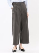 【タカキュー/TAKA-Q】のストレッチ ボタン付き ワンタック ワイドパンツ 人気、トレンドファッション・服の通販 founy(ファニー) ファッション Fashion レディースファッション Fashion for Women パンツ Pants & Trousers ウォッシャブル Machine Washable エレガント 上品 Elegant 春 Spring 秋 Autumn クロップド Cropped, Short Length シャーリング Shirring, Ruched ジャケット Jacket, Outerwear ストレッチ Stretch, Stretchy Fabric セットアップ Set-Up, Coordinated Outfit バランス Balance, Style Balance フィット Fit, Slim Fit フロント Front, Front Design ポケット Pocket, Pocket Detail リブニット Rib Knit, Ribbed Knit ワイド Wide, Wide Fit 冬 Winter / This Winter A/W・秋冬 Autumn/Winter S/S・春夏 SS, Spring/Summer, Warm Season おすすめ Recommended / Our Picks 夏 Summer セレモニー Ceremony 入学式 Entrance Ceremony 卒業式 Graduation Ceremony ビジネス 仕事 通勤 Business / Work / Commuting 結婚式 Wedding thumbnail 06グレー|ID: prp329100004742754 ipo3291000000034272539