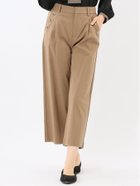 【タカキュー/TAKA-Q】のストレッチ ボタン付き ワンタック ワイドパンツ 人気、トレンドファッション・服の通販 founy(ファニー) ファッション Fashion レディースファッション Fashion for Women パンツ Pants & Trousers ウォッシャブル Machine Washable エレガント 上品 Elegant 春 Spring 秋 Autumn クロップド Cropped, Short Length シャーリング Shirring, Ruched ジャケット Jacket, Outerwear ストレッチ Stretch, Stretchy Fabric セットアップ Set-Up, Coordinated Outfit バランス Balance, Style Balance フィット Fit, Slim Fit フロント Front, Front Design ポケット Pocket, Pocket Detail リブニット Rib Knit, Ribbed Knit ワイド Wide, Wide Fit 冬 Winter / This Winter A/W・秋冬 Autumn/Winter S/S・春夏 SS, Spring/Summer, Warm Season おすすめ Recommended / Our Picks 夏 Summer セレモニー Ceremony 入学式 Entrance Ceremony 卒業式 Graduation Ceremony ビジネス 仕事 通勤 Business / Work / Commuting 結婚式 Wedding thumbnail 34キャメル|ID: prp329100004742754 ipo3291000000034272541