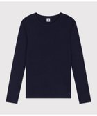 【プチバトー/PETIT BATEAU】のクルーネック長袖Tシャツ 人気、トレンドファッション・服の通販 founy(ファニー) ファッション Fashion レディースファッション Fashion for Women トップス・カットソー Cut & Sew Tops シャツ・ブラウス・オフィスカジュアル Elegant Blouses & Button-Ups ロングTシャツ・Tシャツ Longline T-Shirts & Tees フィット Fit, Slim Fit プリント Print, Printed Pattern 人気 Popular, Best Seller 定番 Standard, Basic Item 長袖 Long Sleeve, Full Sleeve thumbnail ダークネイビー|ID: prp329100004742756 ipo3291000000034272548