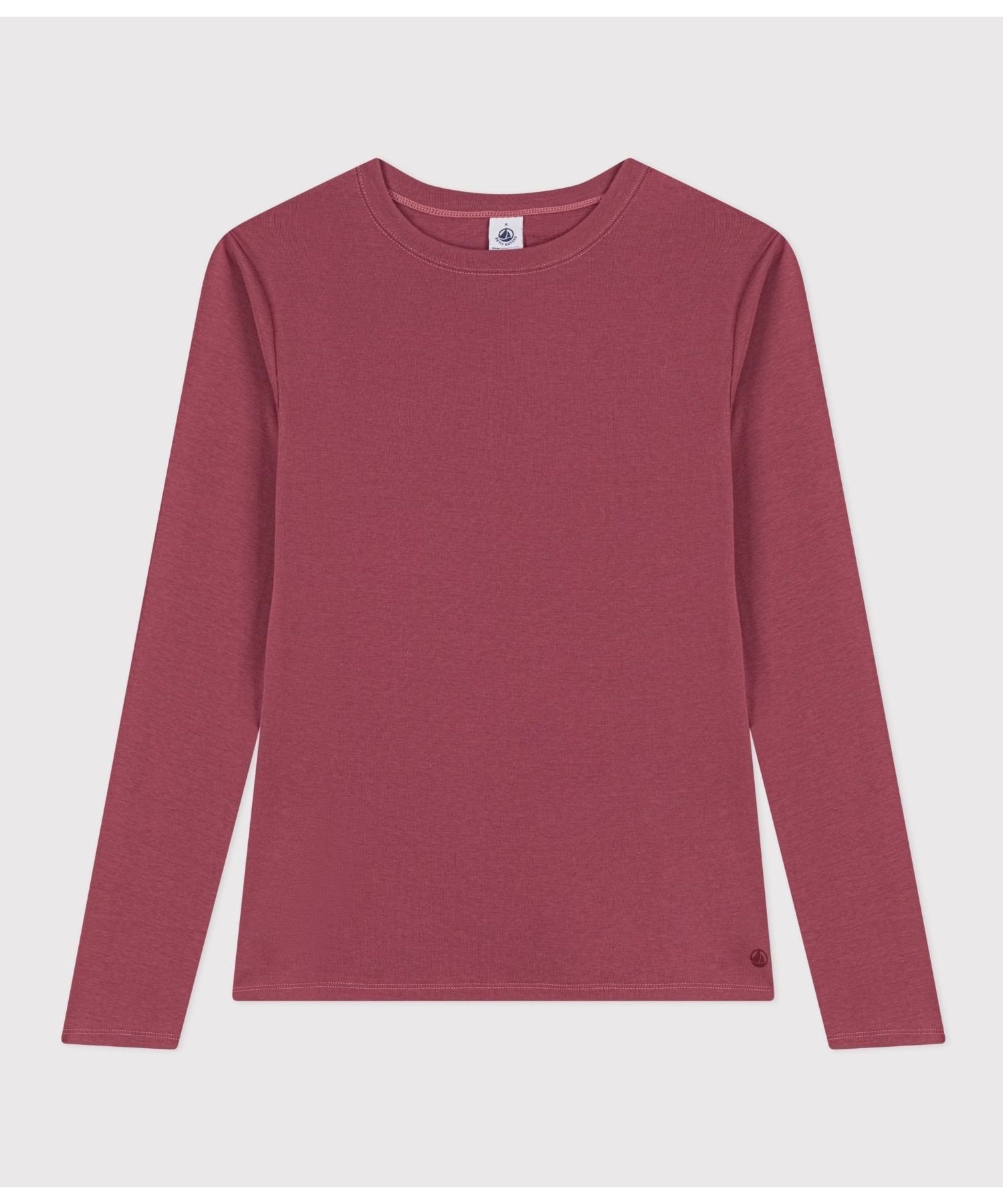 【プチバトー/PETIT BATEAU】のクルーネック長袖Tシャツ インテリア・キッズ・メンズ・レディースファッション・服の通販 founy(ファニー)  ファッション Fashion レディースファッション Fashion for Women トップス・カットソー Cut & Sew Tops シャツ・ブラウス・オフィスカジュアル Elegant Blouses & Button-Ups ロングTシャツ・Tシャツ Longline T-Shirts & Tees フィット Fit, Slim Fit プリント Print, Printed Pattern 人気 Popular, Best Seller 定番 Standard, Basic Item 長袖 Long Sleeve, Full Sleeve ブラウン|ID: prp329100004742756 ipo3291000000034272559