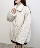 【イング/INGNI】の衿ボアキルティングブルゾン アイボリー/アイボリー|ID: prp329100004742760 ipo3291000000034698150