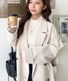 【モーメントプラス/moment+ / MEN】のニットメルトンルーズシルエットダブルテーラードジャケット 人気、トレンドファッション・服の通販 founy(ファニー) ファッション Fashion メンズファッション Fashion for Men クラシカル Classical, Vintage-Inspired ショート Short, Short Length センター Center, Center Line ダブル Double, Double-Breasted デニム Denim, Jeans Material トレンド Trend, Trending Now なめらか Smooth, Silky Texture ビッグ Big, Oversized フェルト Felt, Felt Fabric フレア Flare, Flared ベーシック Basic, Essential ポケット Pocket, Pocket Detail ミニスカート Mini Skirt, Short Skirt メルトン Melton, Heavy Wool ルーズ Loose, Oversized ロールアップ Roll-Up, Cuffed Hem 再入荷 Restock / Back in Stock プチプライス・低価格 Affordable / Budget Price エレガント 上品 Elegant thumbnail アイボリー|ID: prp329100004742798 ipo3291000000034965022