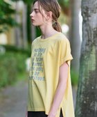 【ドレステリア/DRESSTERIOR】の箔PTドルマンスリーブロゴTシャツ イエロー|ID: prp329100004742809 ipo3291000000034273009