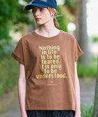 【ドレステリア/DRESSTERIOR】の箔PTドルマンスリーブロゴTシャツ ブラウン|ID: prp329100004742809 ipo3291000000034273011